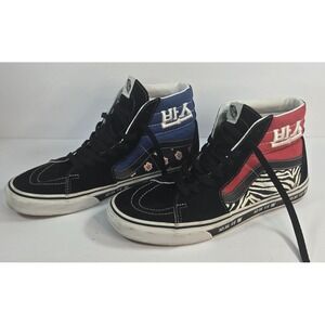 Vans Sk8-Hi "Korean Typography" Black Men 10.5 Women 12 High Top Sneakers